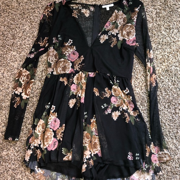 Charlotte Russe Other - Floral Romper